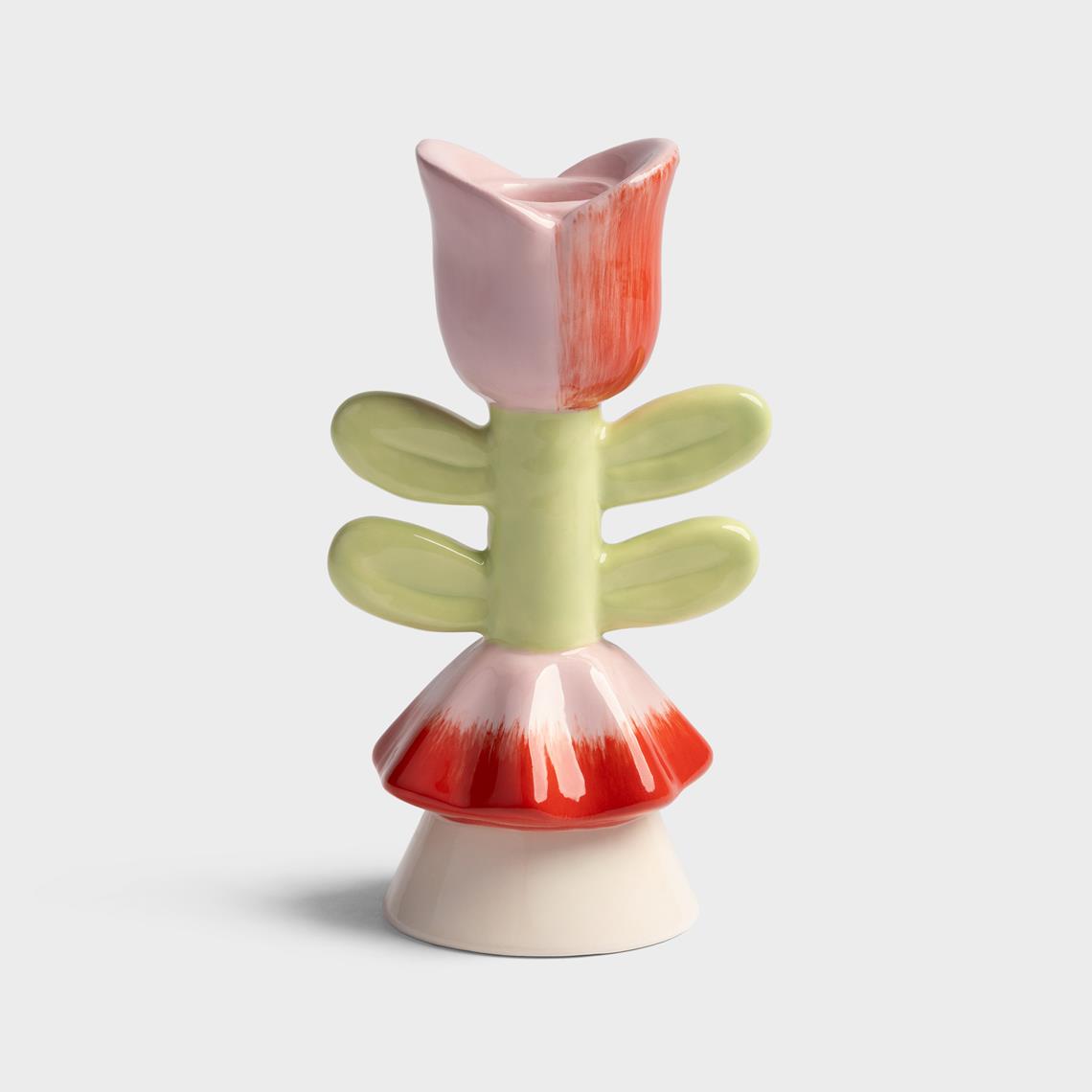 Candle holder blume large