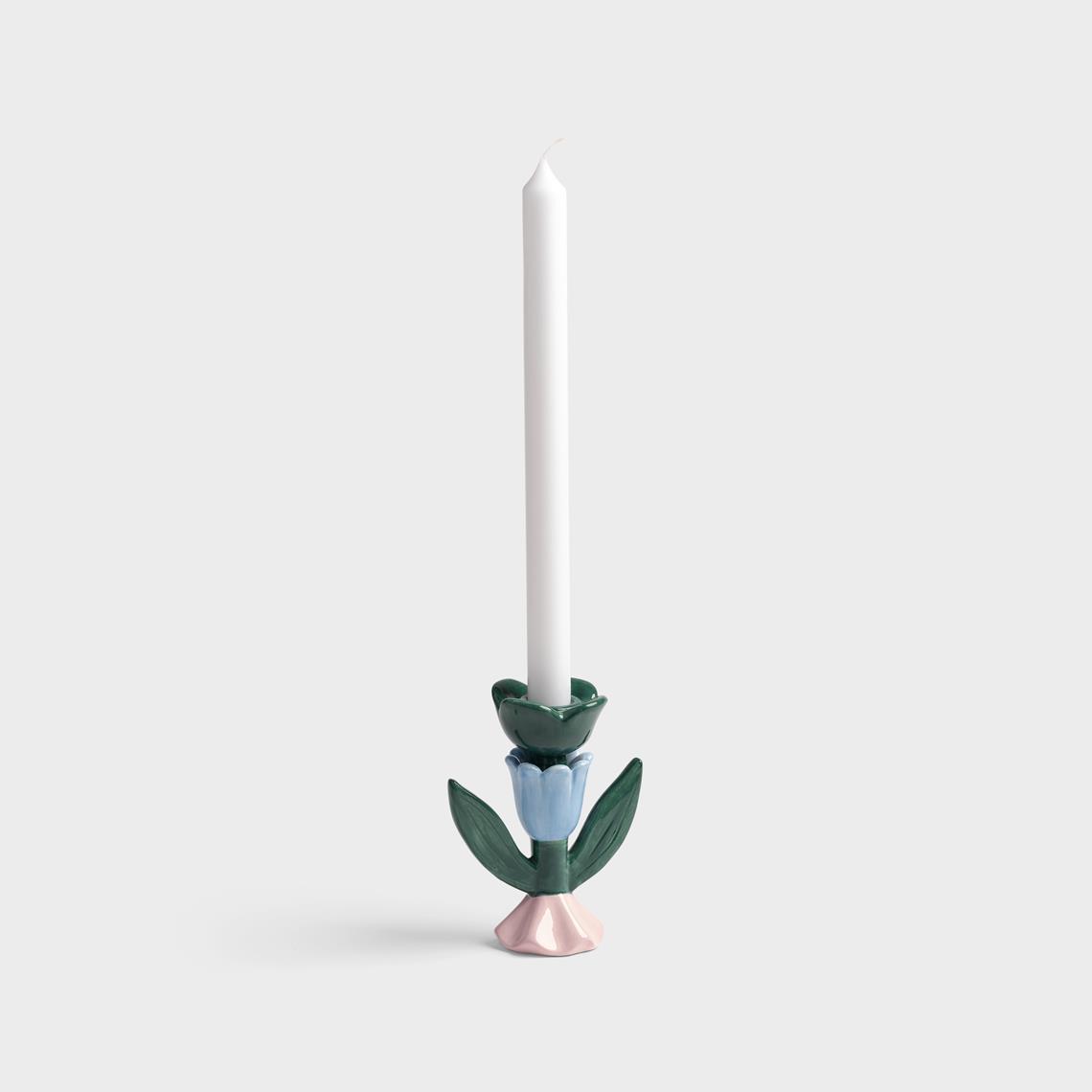 Candle holder blume medium