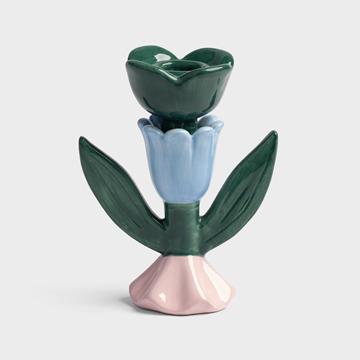 Candle holder blume medium