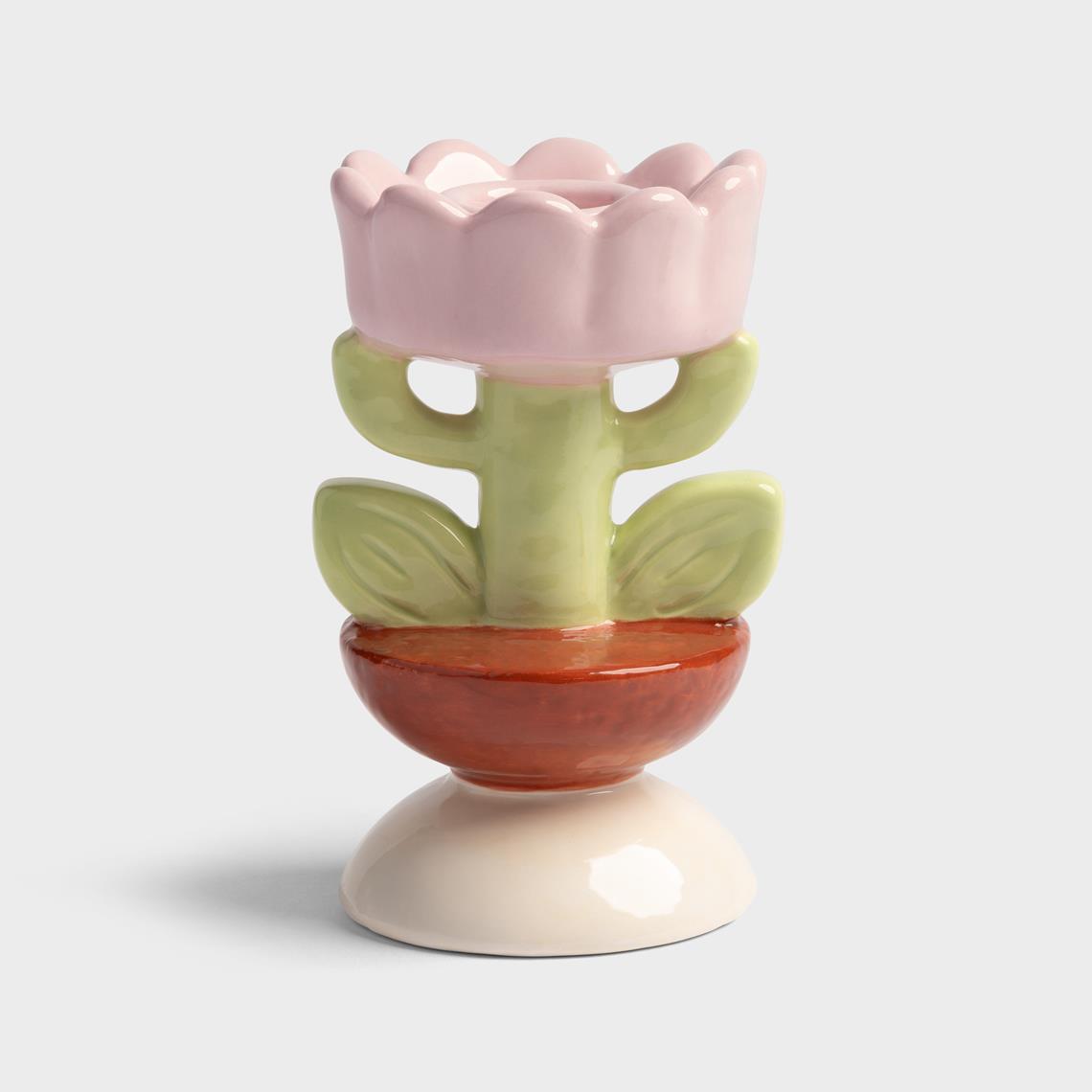 Candle holder blume small