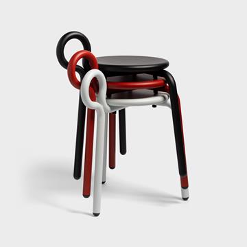Stool lasso black