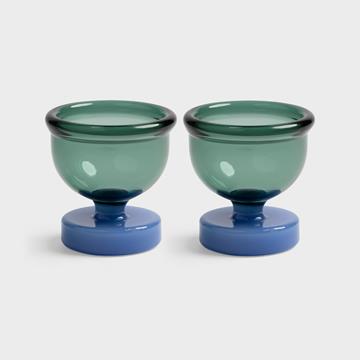 Egg holder cantine blue set of 2