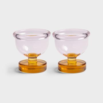 Egg holder cantine pink set of 2
