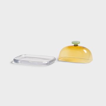 Butter dish cantine yellow