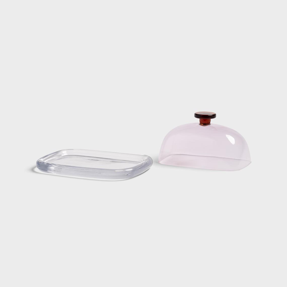 Butter dish cantine pink