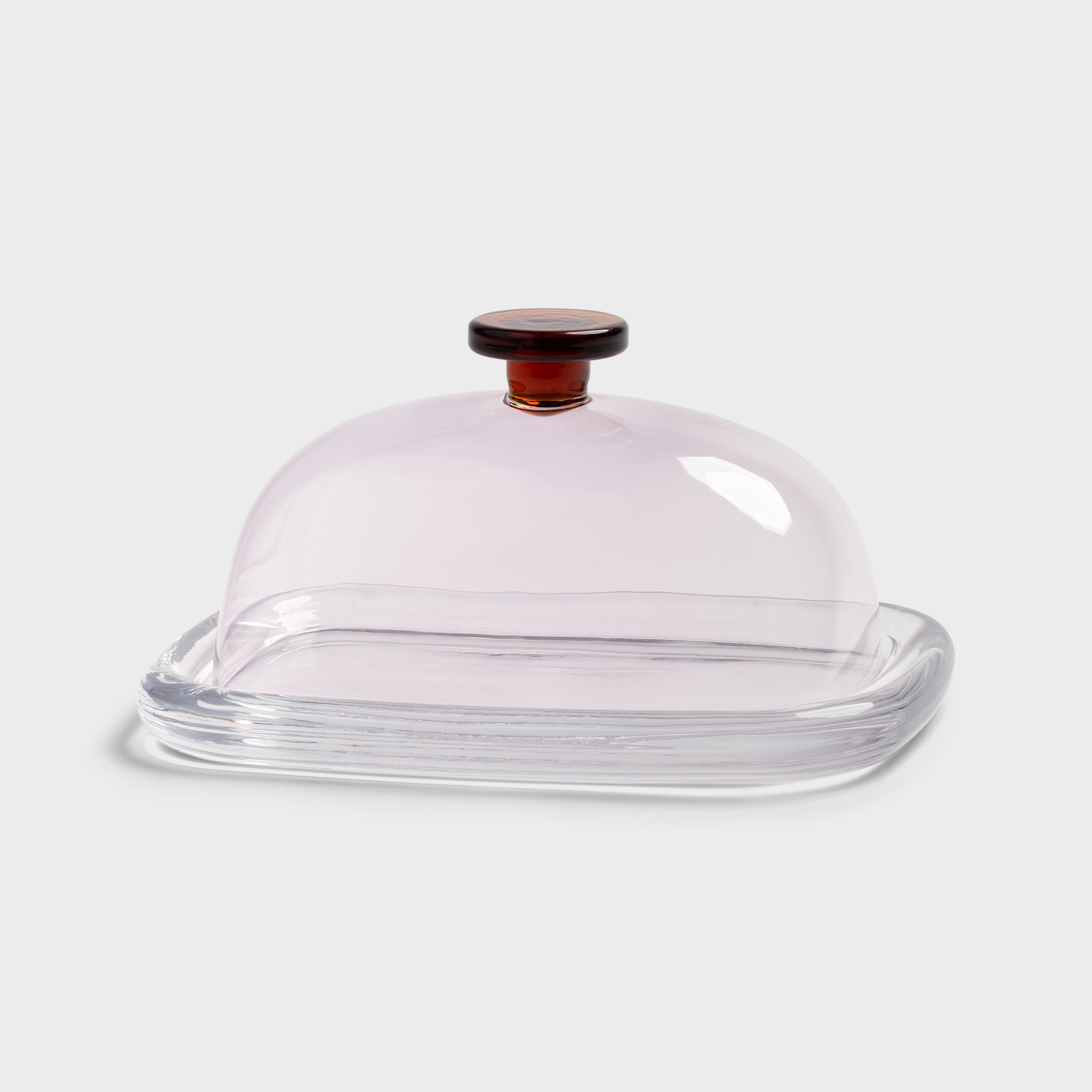 Butter dish cantine pink