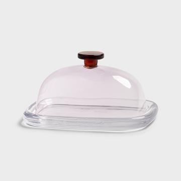 Butter dish cantine pink