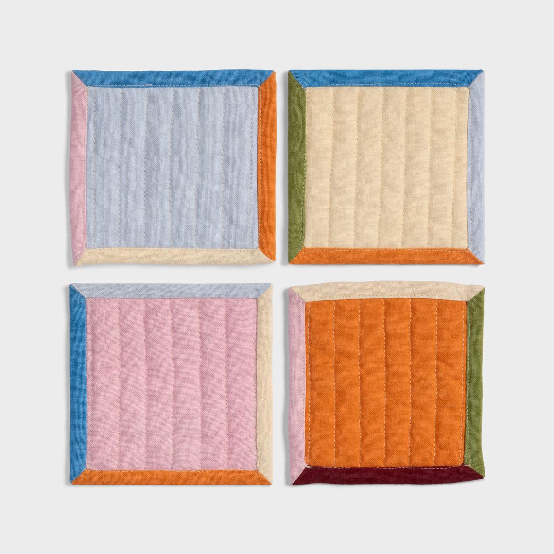 Coaster stitch set of 4