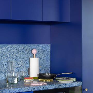 Paper towel holder halma pink