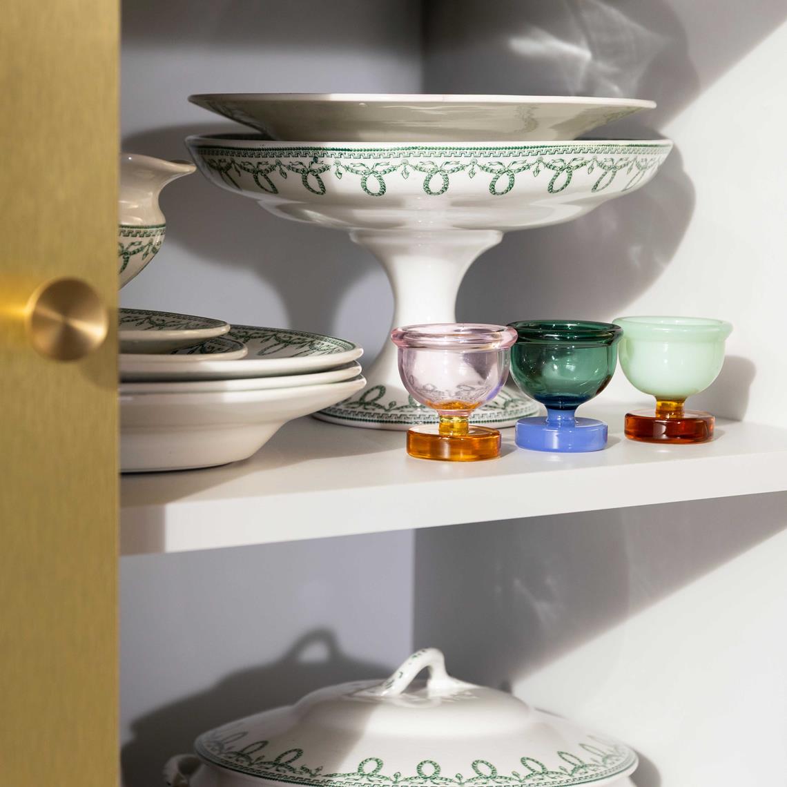 Egg holder cantine blue set of 2