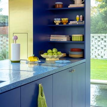 Butter dish cantine yellow