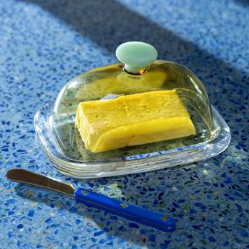 Butter dish cantine yellow