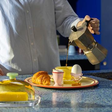 Salt & pepper egg pink