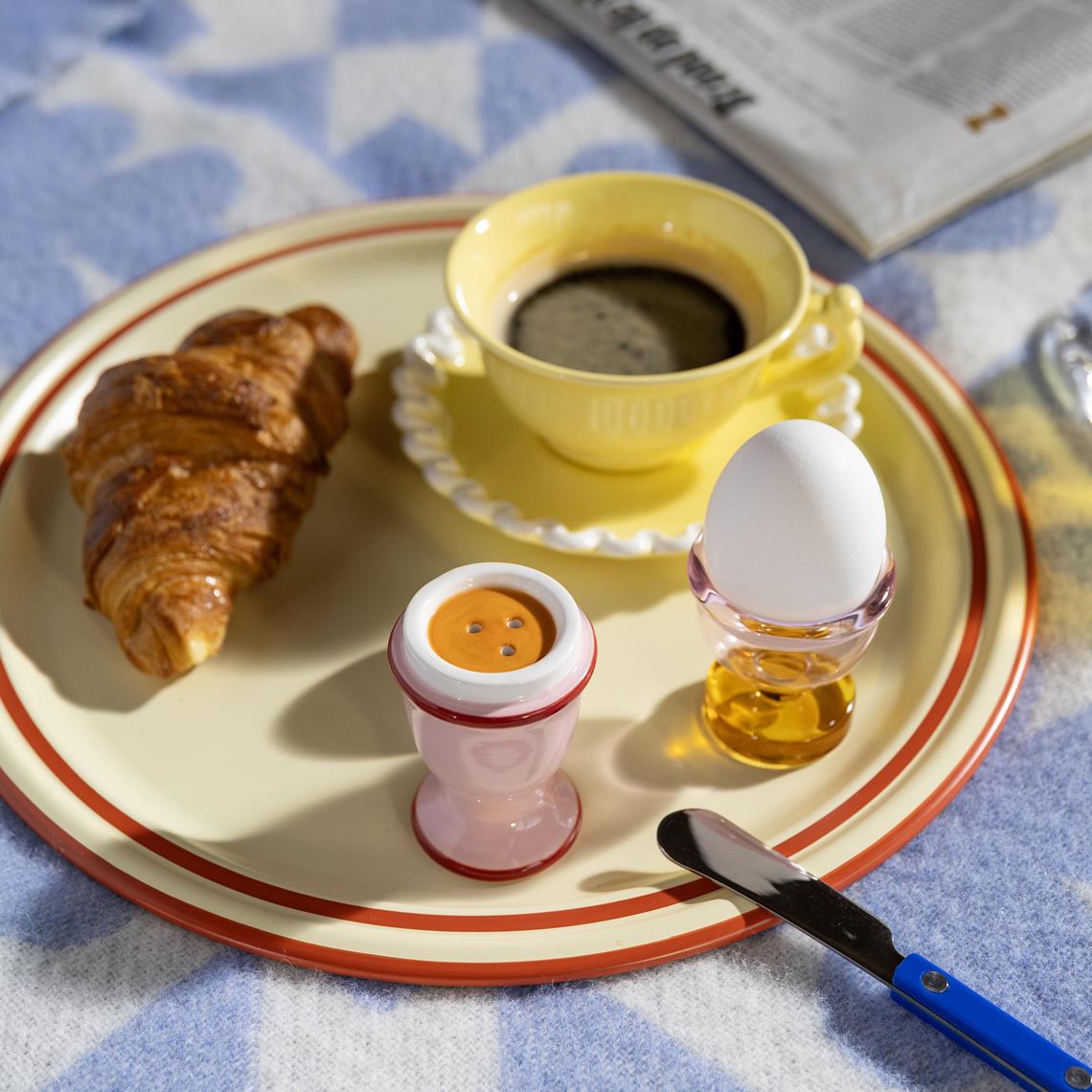 Egg holder cantine pink set of 2
