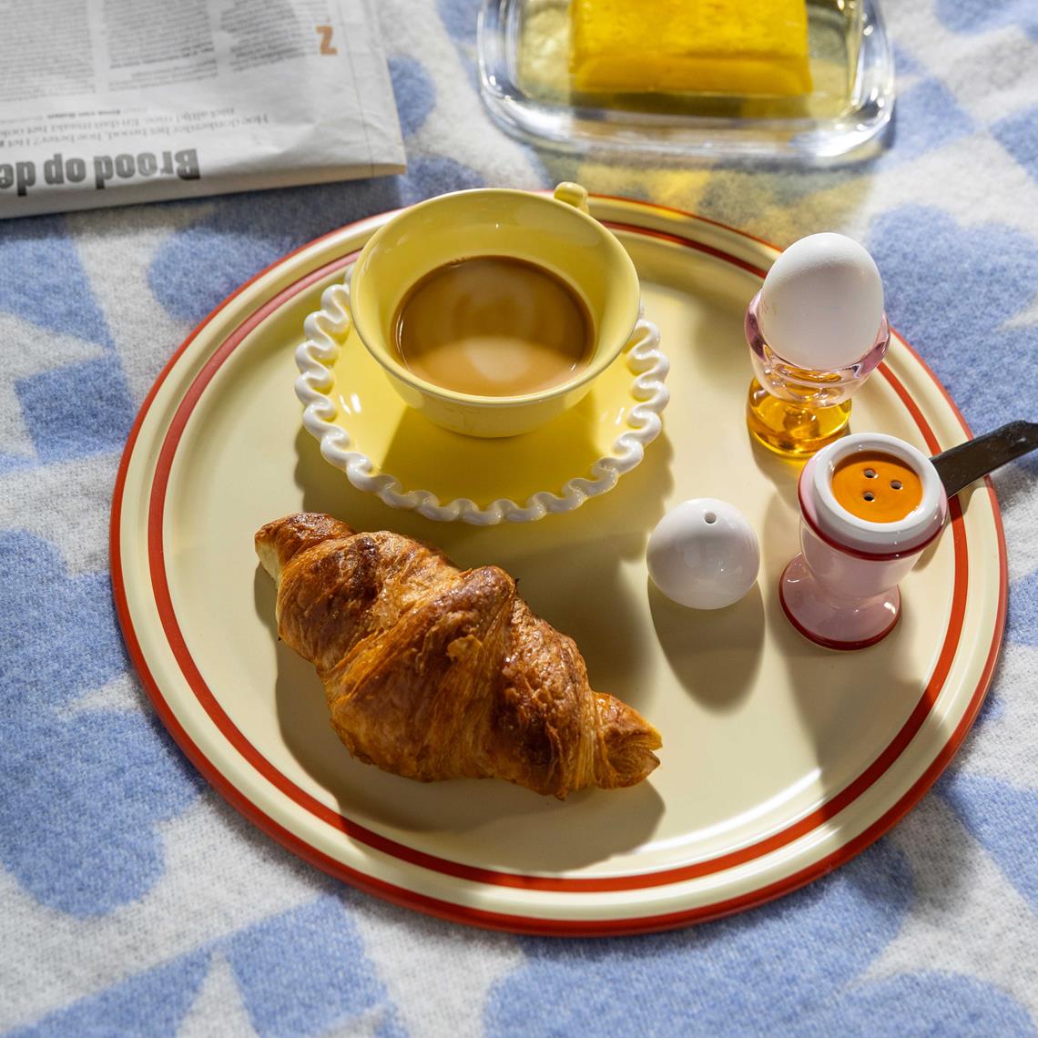 Tray vano large yellow