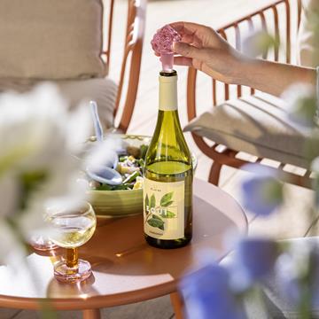 Bottle stopper whip pink