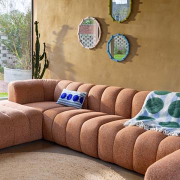 Mirror chunk large pink