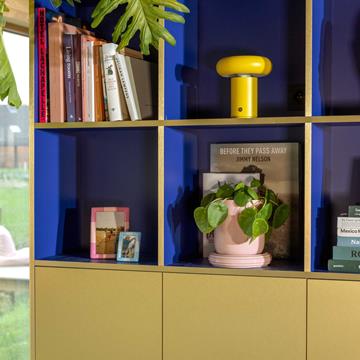 Photo frame rift rectangle ice blue